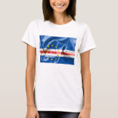 T-shirt Drapeau du Cap-Vert (Devant)
