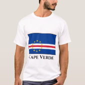 T-shirt Drapeau du Cap-Vert (Devant)