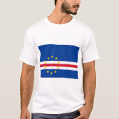 T-shirt Drapeau du Cap-Vert (Devant)