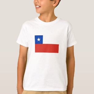 T-shirt Drapeau du Chili