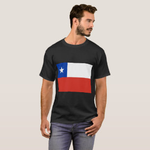 T-shirt Drapeau du Chili