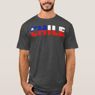 T-shirt Drapeau du Chili