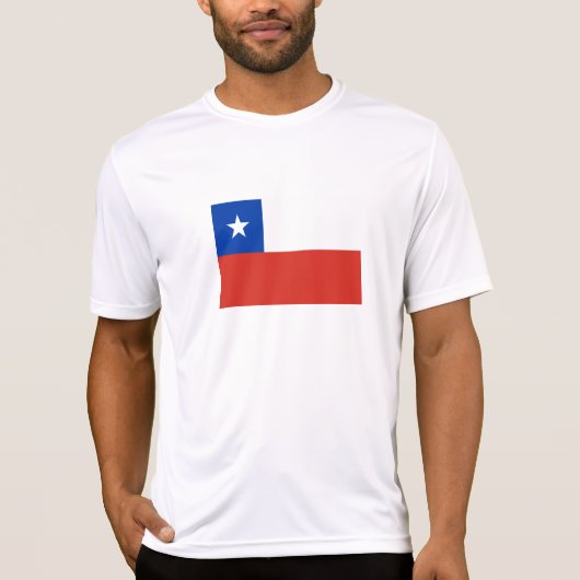 T-shirt Drapeau du Chili (Devant)