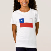 T-Shirt Drapeau du Chili (Devant)