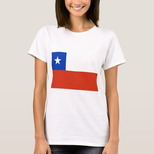T-shirt Drapeau du Chili (Devant)