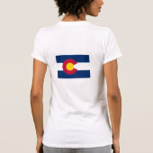 T-shirt Drapeau du Colorado (Dos)