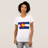 T-shirt Drapeau du Colorado (Devant entier)