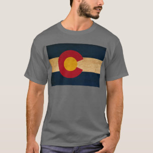 T-shirt Drapeau du Colorado