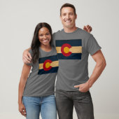 T-shirt Drapeau du Colorado (Unisexe)
