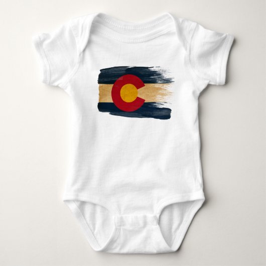 T-shirt Drapeau du Colorado (Devant)