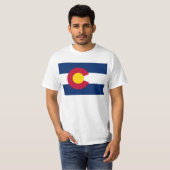 T-shirt Drapeau du Colorado (Devant entier)