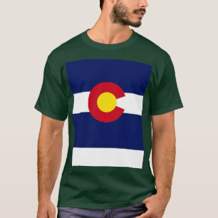 T-shirt Drapeau du Colorado