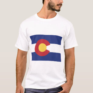 T-shirt Drapeau du Colorado