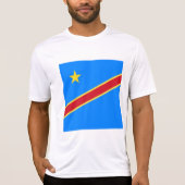 T-shirt Drapeau du Congo (Devant)
