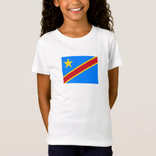 T-Shirt Drapeau du Congo Kinshasa