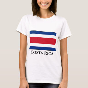 T-shirt Drapeau du Costa Rica