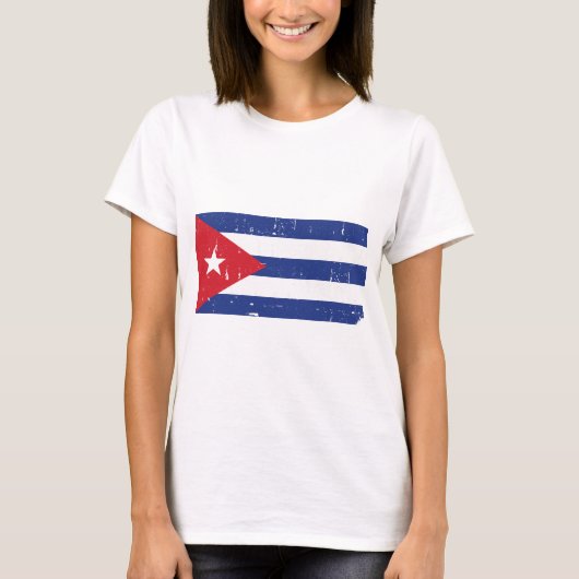 T-shirt Drapeau du Cuba (Devant)