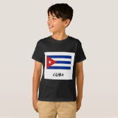 T-shirt Drapeau du Cuba (Devant entier)