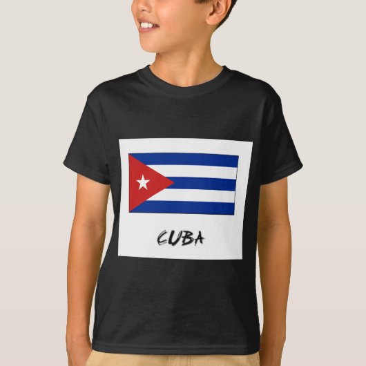 T-shirt Drapeau du Cuba (Devant)