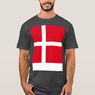 T-shirt Drapeau du Danemark