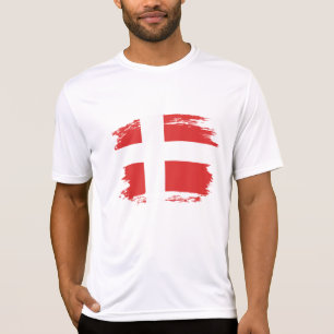 T-shirt Drapeau du Danemark