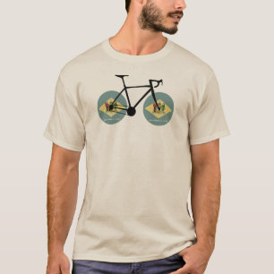 T-shirt Drapeau du Delaware cyclisme