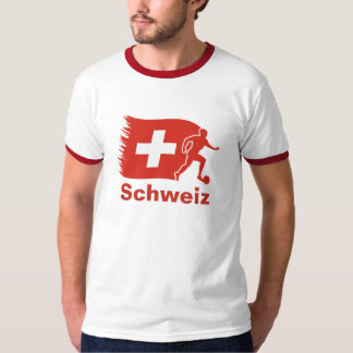 T-shirt Drapeau du football de la Suisse