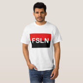 T-shirt Drapeau du FSLN (Devant entier)