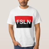 T-shirt Drapeau du FSLN (Devant)