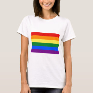 T-shirt Drapeau du Gay pride arc-en-ciel LGBT