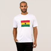 T-shirt Drapeau du Ghana (Devant entier)