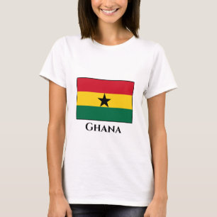 T-shirt Drapeau du Ghana