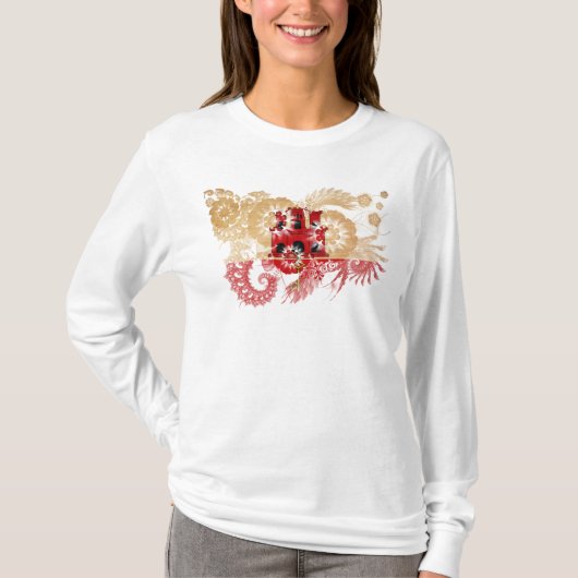 T-shirt Drapeau du Gibraltar (Devant)