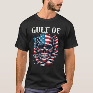 T-shirt Drapeau du golfe des États-Unis d'Amérique Funny É