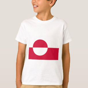 T-shirt Drapeau du Groenland