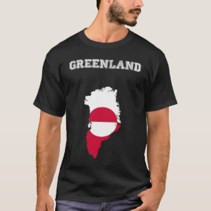 T-shirt Drapeau du Groenland