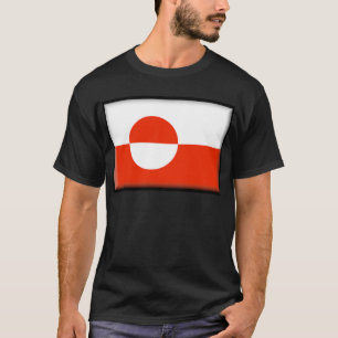 T-shirt Drapeau du Groenland