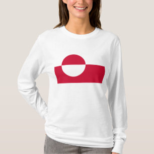 T-shirt Drapeau du Groenland