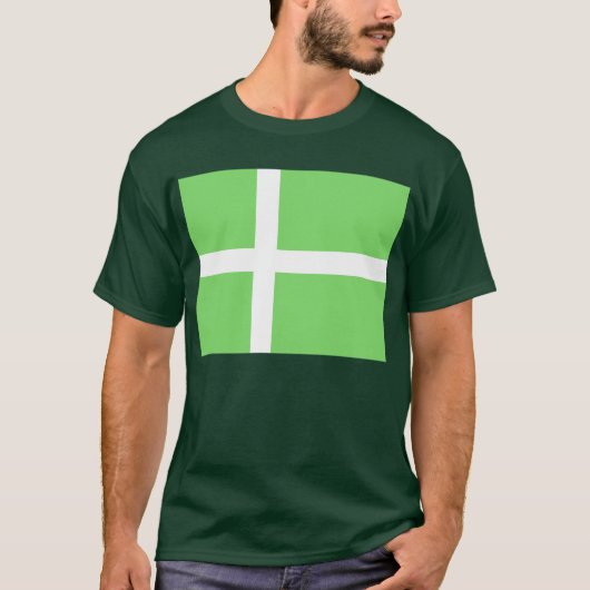 T-shirt Drapeau du Groenland (proposé) (Devant)