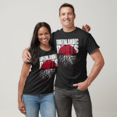 T-shirt Drapeau du Groenland Roots (Unisexe)