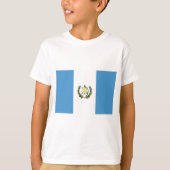 T-shirt Drapeau du Guatemala (Devant)