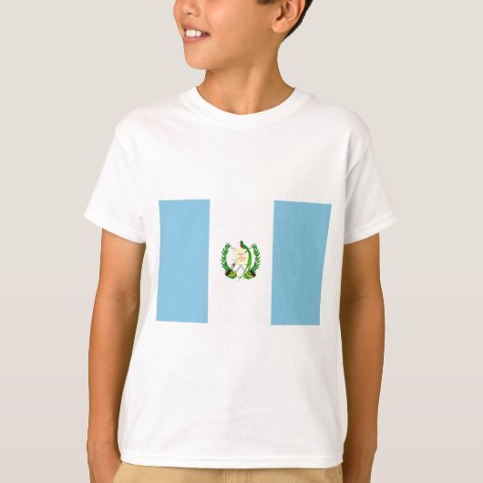 T-shirt Drapeau du Guatemala (Devant)
