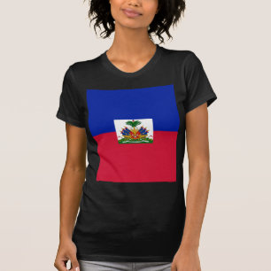 T-shirt Drapeau du Haïti