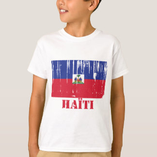 T-shirt Drapeau du Haïti