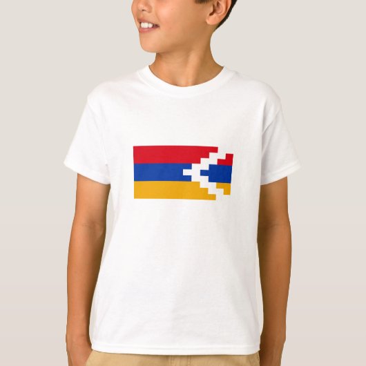 T-shirt Drapeau du Haut-Karabagh (Devant)