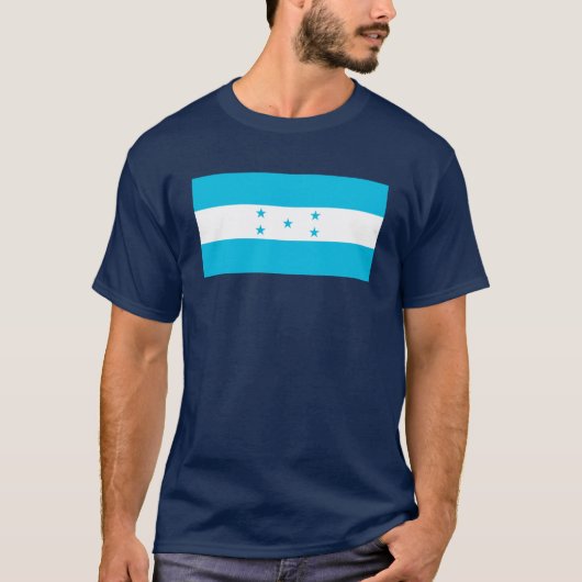 T-shirt Drapeau du Honduras (Devant)