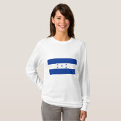 T-shirt Drapeau du Honduras (Devant entier)