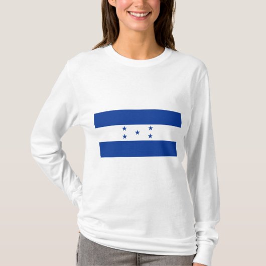 T-shirt Drapeau du Honduras (Devant)