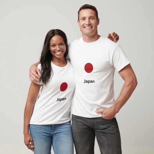 T-shirt Drapeau du Japon (Unisexe)