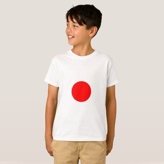 T-shirt Drapeau du Japon (Devant entier)